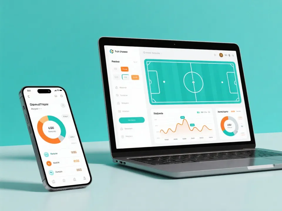 世界杯预测工具与数据面板示意图